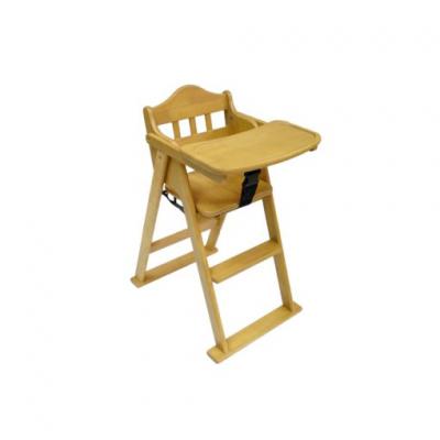 Idawin เก้าอี้ทานข้าวเด็ก รุ่น Wooden High Chair 02