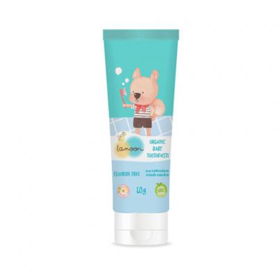 Lamoon ยาสีฟันออร์แกนิคสำหรับเด็ก 40 กรัม Lamoon Baby Toothpaste 40 g.