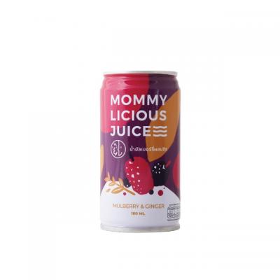 Mommylicious Juice น้ำมัลเบอร์รี่ผสมขิง 180มิล.