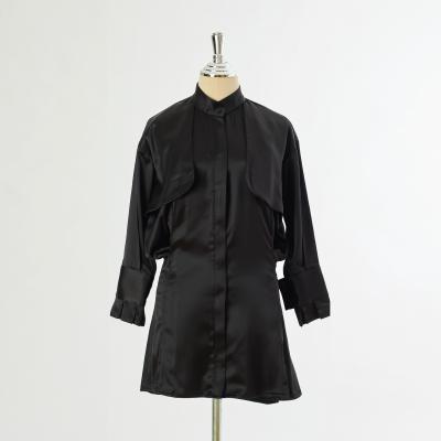 BAMBII Midnight Satin Dress สี Black (ลด 15% เฉพาะวันที่ 1-31 ม.ค. 2566 เท่านั้น)