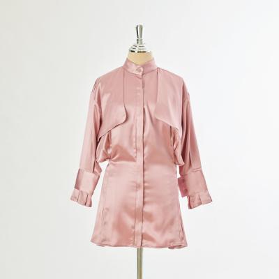 BAMBII Midnight Satin Dress สี Pink