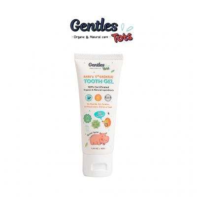 Gentles Tots ยาสีฟันเด็กออร์แกนิค สูตร Baby 3 เดือน+
