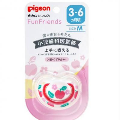 PIGEON จุกนมหลอก ฟันเฟรนด์ ผลไม้ PCS-M (3-6 เดือน)
