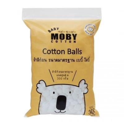 BABY MOBY สำลีก้อนขนาดมาตรฐาน (Normal Size Cotton Ball)