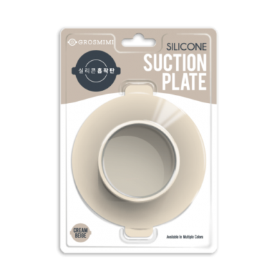 ซิลิโคนกันลื่น สำหรับยึดภาชนะเด็ก GROSMIMI Silicone Suction Plate 