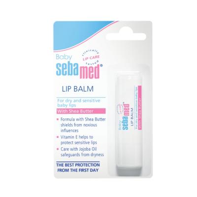 SEBAMED Baby Lip Balm 4.8 g (ซื้อสินค้า Sebamed ทุกออเดอร์ แถมฟรี BABY SEBAMED BODY LOTION 50 ml. 1 ชิ้น เฉพาะวันที่ 1-30 ก.ย. 2566 เท่านั้น)