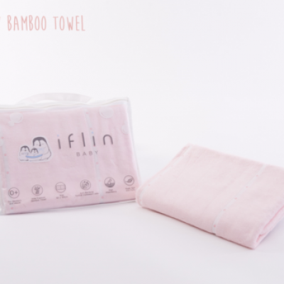 IFLIN ผ้าเช็ดตัวใยไผ่ My Fluffy Bamboo Towel (100% Bamboo)