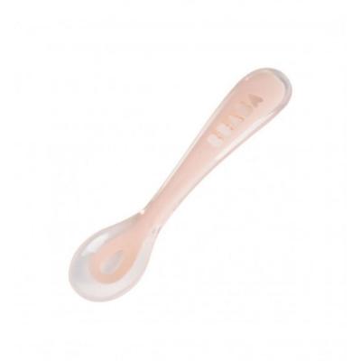 BEABA ช้อนป้อนอาหารเด็กแรกเกิด 2nd age soft silicone spoon