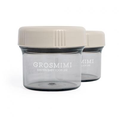 (Outlet) ถ้วยเก็บอาหารเด็ก GROSMIMI Essten Baby Food Jar 150 ml (2pcs)