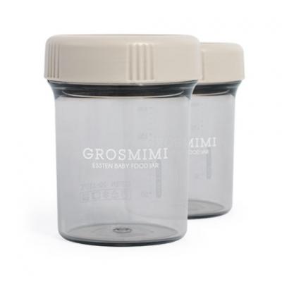 (Outlet) ถ้วยเก็บอาหารเด็ก GROSMIMI Essten Baby Food Jar 250 ml (2pcs)