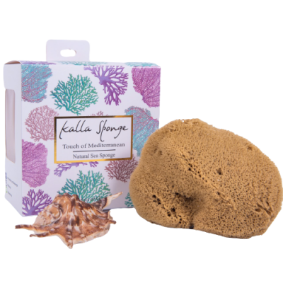 KALLA SPONGE ฟองน้ำธรรมชาติ ชนิด Fine Silk Size L