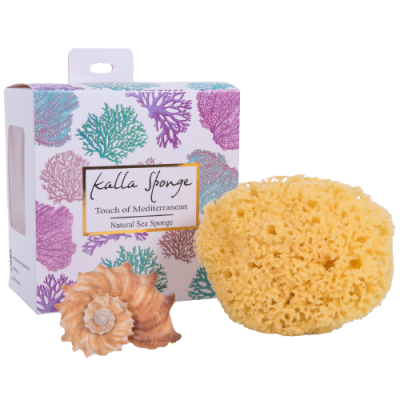 KALLA SPONGE ฟองน้ำธรรมชาติ ชนิด Honeycomb Size L