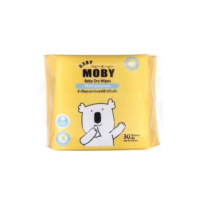 BABY MOBY ผ้าเช็ดอเนกประสงค์สำหรับเด็ก( Baby Dry Wipes)
