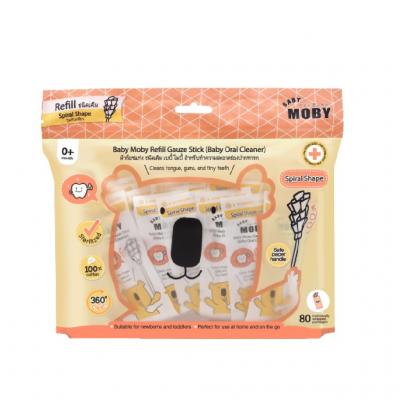 BABY MOBY ผ้าก๊อซ รุ่นหัวเกลียว ชนิดเติม