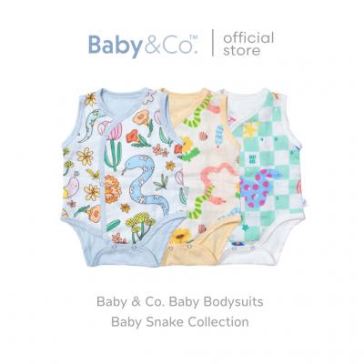 BABY&CO. Baby Snake Collection ชุดบอดี้สูทแขนกุด ไซส์ M