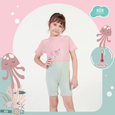 KEED Sweet Coral ชุดว่ายน้ำรักษาอุณหภูมิ (Templex) บอดี้สูท แขนสั้น-ขาสั้น