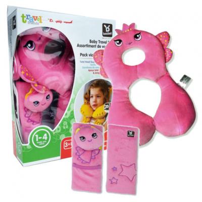 (Outlet) BENBAT ชุดหมอนรองคอ+นวมหุ้ม Travel Set สำหรับเด็ก 1-4 ปี ลาย Fairy