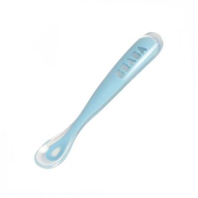 BEABA ช้อนป้อนอาหารเด็กแรกเกิด Ergonomic 1st age silicone spoon