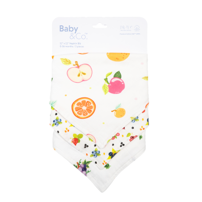 BABY&CO. ผ้ากันเปื้อนอเนกประสงค์ Fruit Festival Collection 2025
