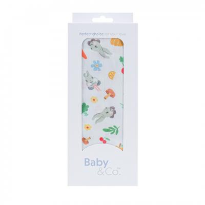 BABY&CO. ผ้าห่อตัวเด็ก ขนาด 47x47 นิ้ว