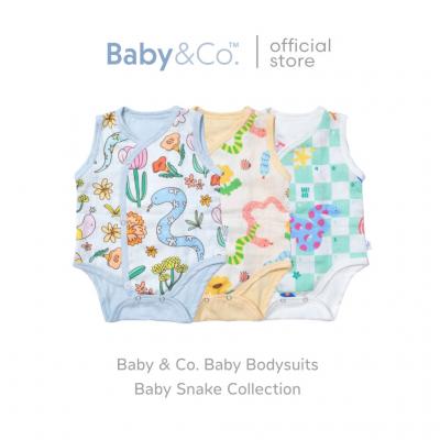 BABY&CO. Baby Snake Collection ชุดบอดี้สูทแขนกุด ไซส์ S