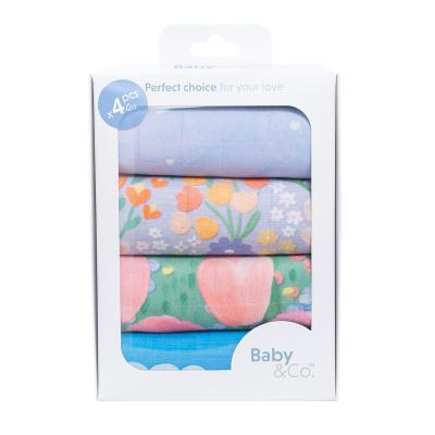BABY&CO. Painting Collection ผ้าอ้อม 4P ขนาด 30x30 นิ้ว