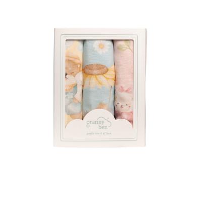 GRANNY BEN Floral Daydream ผ้าอ้อมใยเทนเซล ขนาด 31x31 นิ้ว