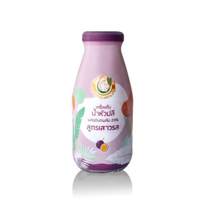 MILK PLUS & MORE เครื่องดื่มน้ำหัวปลีผสมอินทผลัม สูตรเสาวรส 250 มล.
