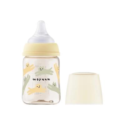 MOYUUM ลาย With Cat 170ml พร้อมจุก Real-Fit Stage 1 (0-3m)