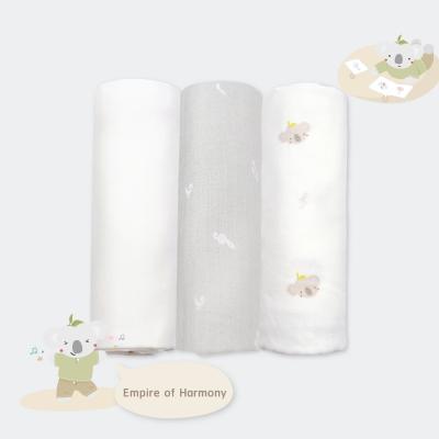 GRANNY BEN Set ผ้าอ้อมใยเทนเซล ขนาด 31×31 นิ้ว (3ชิ้น)