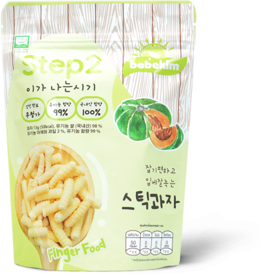 BEBEKIM ขนมข้าวพองออร์แกนิค Step 2rs