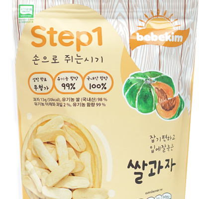 BEBEKIM ขนมข้าวพองออร์แกนิค Step 1rs